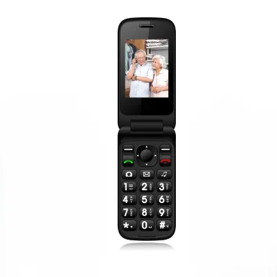 4G Clamshell Double Screen Big Button SOS Elderly Feature Phone