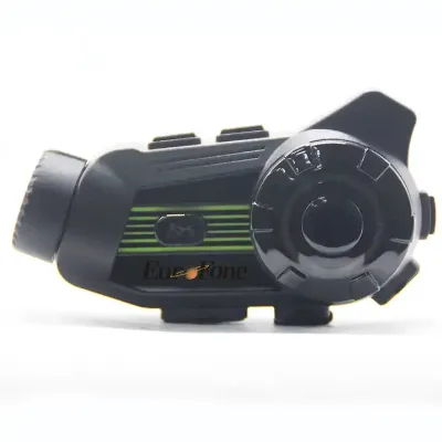 New IP67 Waterproof 5.1 for Motorcycle Helmet Intercom Headset WiFi App Video Recorder 2K Camera Dash Cam 3 Riders