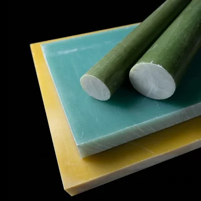 G10 FR4 G11 Epoxy Fiberglass Rod, High Heat Resistant Low Conductivity FRP Bar for Precision Machinery Fixtures