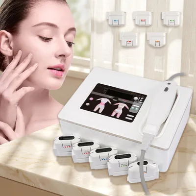 High Intensity Anti-wrinkle Facial Machine Face Lifting with 5 Probes Home Use Beauty Equipment for Fine Lip Lines Anti-aging
