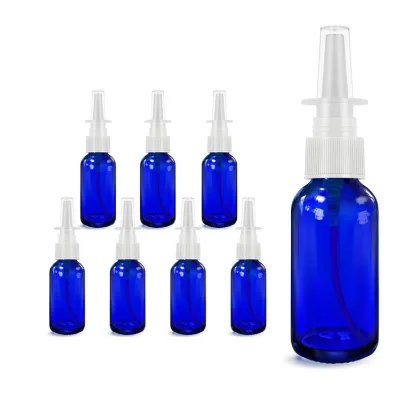 Professional Production Nasal Spray Bottle 10ml-50ml Refillable Nasal Spray Bottle Glass 20ml Nasal Spray Bottle