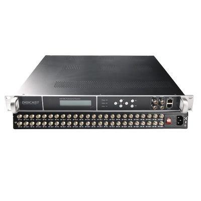 (DMB-90E) 16 Dvb s2 Dvb T2 to IP Gateway 24 Transponders DVB-C DVBTT2 ISDB to UDP RTP Receiver