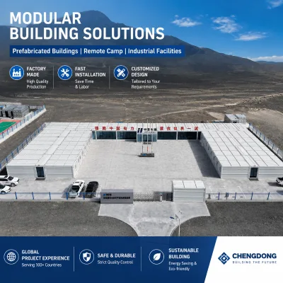 China Wind Power EPC Project Modular Camp Case | Turnkey Accommodation Solution for Remote Construction Sites