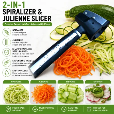 Multi Functional Manual Plastic PP Fruit & Vegetable Slicer Flower Roller French Fry Cutter