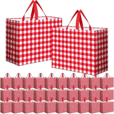 Premium Large Capacity Non Woven Bag Waterproof Scratch Resistant Shopping Bag Thickened Non Woven Fabric