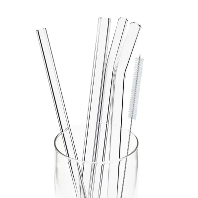 Glass Drinking Straws Straight Handmade Reusable Colored Straws