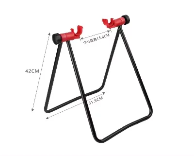 Mountain Bike Aluminum Triangle Parking Frame U-type Road Bike Repair Frame & Folding Maintenance Frame