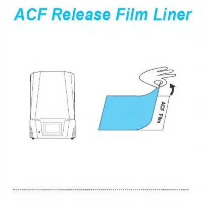 200*140mm/200*280mm Clear 0.3mm Thick ACF Film for 3D Printer