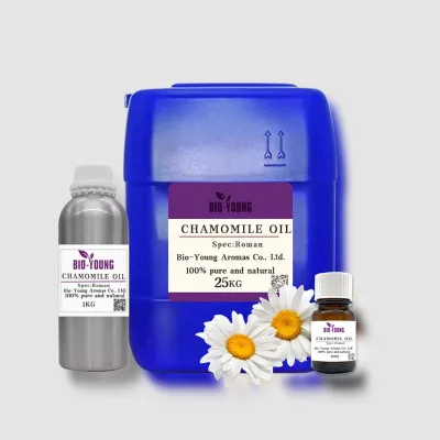 OEM & ODM Plant Extract Natural Pure Roman Chamomile Oil for Scented Goods Personal Care Formulations