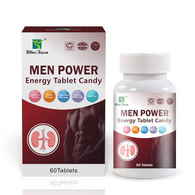  Men Power Tablets Energy Candy Oem Eucomia Male Flower Enhancement Supplement Black Macabooster Herbal Pills for Men