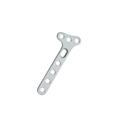 ISO Certified Orthopedic Implant Oblique T-Plate 3.5mm Angle Oblique T-Plate Angle