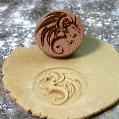 Wooden Gingerbread Cookie Baking Mould