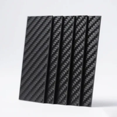 Factory Direct Customized Carbon Fiber Plane Parts High Quality Black Glossy/Matte Surface High Strength Lightweight