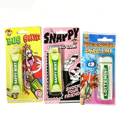 New Prank Shock Chewing Gum Toy - Novelty Street Magic Joke Toy for Party, Halloween & April Fool's Day Gag Gifts