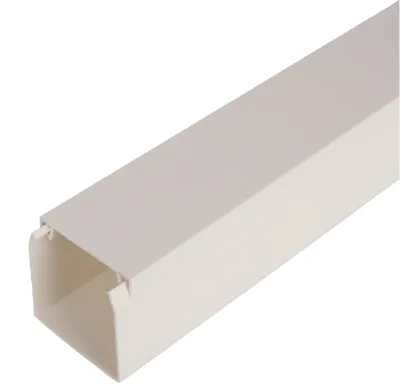 40MM X 40MM PVC Cable Trough Cover Plate Support Customized Size