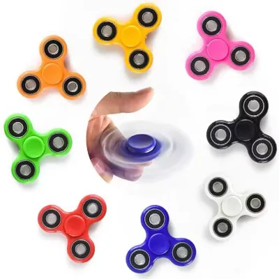 Hot Custom Fidget Finger Spinner Customize Logo Stress Relief Fidget Toys for Autism