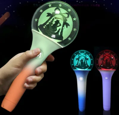 Custom logo  Function Led Pen Light Glowing Colorful Light Kpop Light Stick for Japan Korea Festival Party