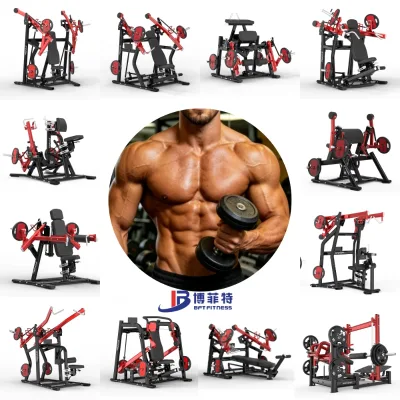 Elite Plate Loaded Strength Machine Package Professional Hammer Strength Style Isolation Equipment for Commercial Gym Setup