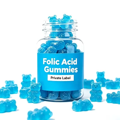 OEM Fertility Gummies Prenatal Folic Acid Multivitamins Supplements for Ovulation Aid Pregnant Women Fertility Support
