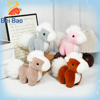 PP Cotton Brinquedos Stuffed Horse Animals & Plush Toys Plush Doll Trending Plushies 2026 Eco Friendly Plushies