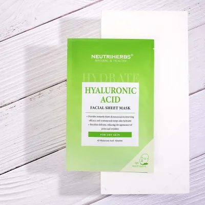 Neutriherbs Wholesale Gentle Mild Moisturizing Skincare Cosmetic Hyaluronic Acid Face Mask for Men Skin Care