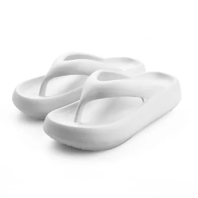 Trend Fashion  Women's Flat Thick Flip-Flops Colorful Printed Eva Slippers Women's Sandals