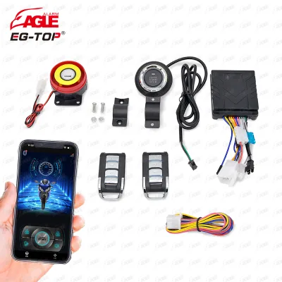 High Quality 12V Motorcycle Bike One Way Security Alarm System  Motorcycle Alarms
