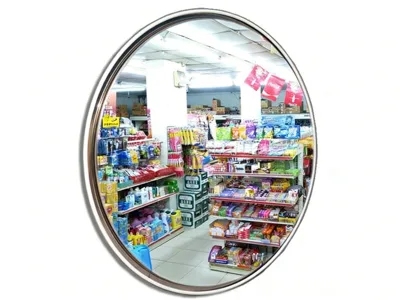 200mm 300mm 400mm 800mm Custom Acrylic PMMA Round Thin Thick Safety Unbreakable Concave Convex Mirror