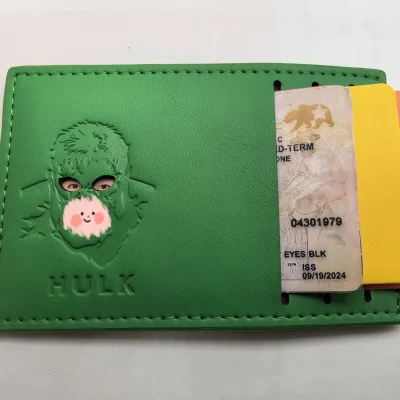Small Card Bag Compact and Ultra-thin Mini Card Holder Bus Bank Card Holder Men's Portable Anti Demagnetization Card Bag