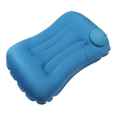 Portable Push-Up Inflatable Camping Beach Pillow Square Pillow with Inflatable Valve