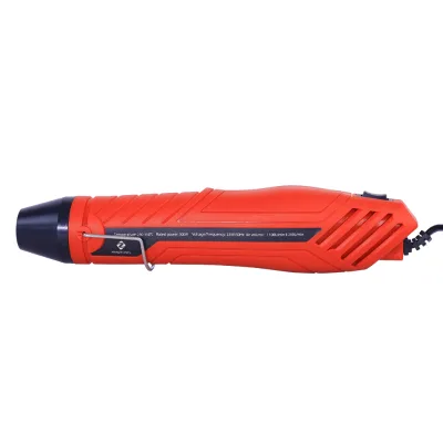 Small Portable Electric Heating Gun Two Gear Temperature Regulating Straight Hot Air for Embossing Powder Electronics Repair
