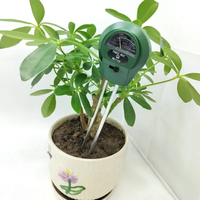 Soil Tester Alkaline Wet Dry Dark Light Moist Soil Meter for Vegetable Plant Garden Flower