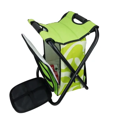 FOLDING DISHING BAG Knapsack CHAIR OUTDOOR STOOL