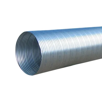 High Quality Hot Dip Large Diameter Steel Culvert Pipe Q235 Q345 Galvanized Corrugated Steel Culvert Pipe for Drainage