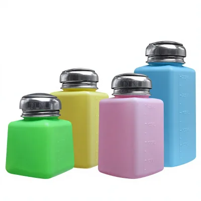 Alcohol Bottle Copper Core Splash-Proof Cap Press-Type for Phone Repair Circuit Board Cleaning Nail-Art Alcohol Model FPJJP