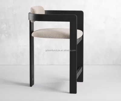 High-end atmosphere modern simple dining chair, can be customized color and fabric