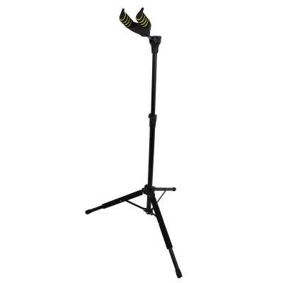Wholesale Guitar Stand with Protective Rubber Feet Self Lock Guitar Stand