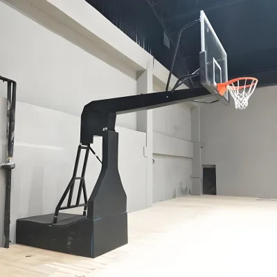 Basketball Hoops Stands Fiba Approved Electric Hydraulic Folding and Movabe for Competition and Training