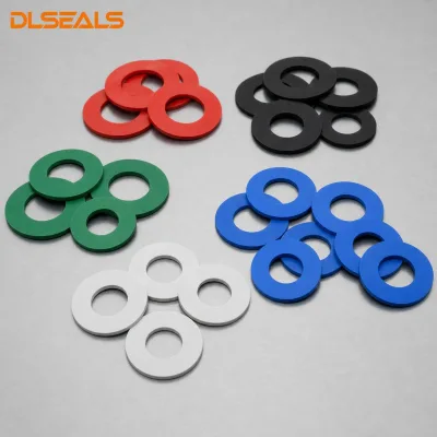 Wholesale Customized Food-Grade Silicone Rubber Door/Flat Face Flange Gasket NBR Mold Seals Cutting Processing Service