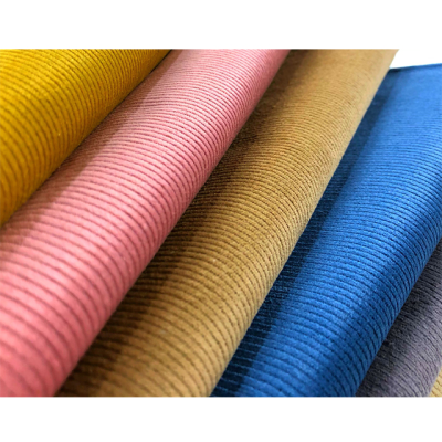 Dyed Stretch Cotton Corduroy Fabric