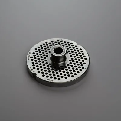 Hub Grinder Plate Manual Meat Grinder for Meat Grinder #32 Stainless Steel Machining Services English Laser Printing