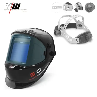 VECTOR 3.0 Automatic Darkening Welding Helmet Adjustable Welder Helmets Solar-Powered TIG Welding Helmets for Welders OEM
