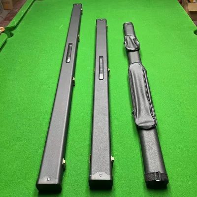 Professional Handheld Snooker & Billiard Cues Storage Box Big Head Billiards Bag for Convenient Transportation