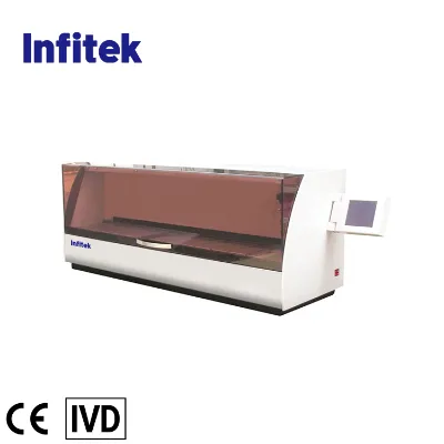 Infitek Fully Automated Histology Tissue Stainer Slide Stainer for Pathology Lab, With 14 Station