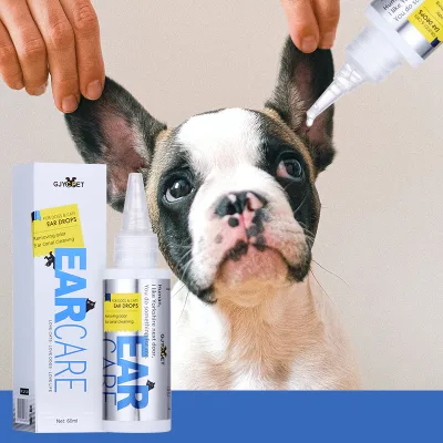OEM ODM Pet Cleaning Ears Solution Puppy Ear Cleanser Clean Drops Ear Wash for Dogs
