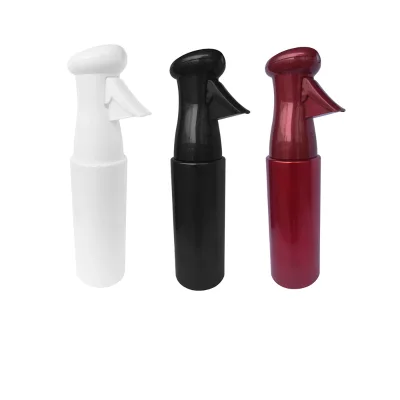 Custom Logo Silk Screened Hairdresser Cape & Fine Mist Plastic Spray Bottle Set, Waterproof Non-Stick Salon Barber Styling Tools