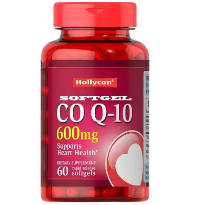 CoQ10 Support Heart Health Energy Production Antioxidant Formula Promotes Cardiovascular Wellness and Oral Health CoQ10 Softgels