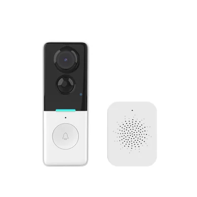 AI Detection HD Video Audio Door Bell Smart WIFI Tuya Support Memory Card Recording and Free Cloud Storage for PIR Video