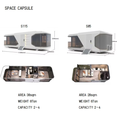 High-end vacation villas with smart capsule-like interiors, and coffee shops offering a new way to relax and unwind.