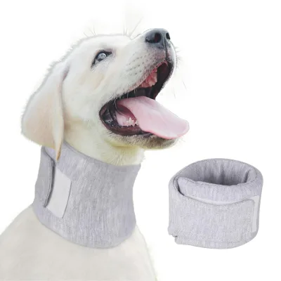 Dog Collar Protective Neck Support Cone for Post-Surgery Recovery Prevents Scratching Breathable Adjustable E-Collar for Dogs